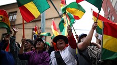 Protivládní protesty v Bolívii. (9. listopadu)