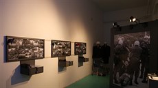 Výstava nazvaná Únik z totality aneb listopad '89 na Chomutovsku, kterou...