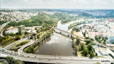 Komoanský (Cholupický) tunel je souástí jiní ásti Praského okruhu.