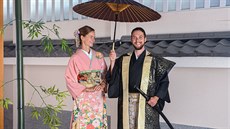 Zkouení kimon v Sharakukan