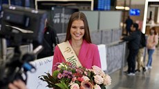 Klára Vavruková po návratu ze svtového finále Miss Earth 2019 (6. listopadu...