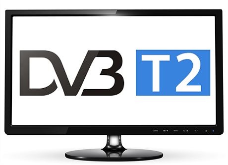 televize, DVB T2, ilustrace
