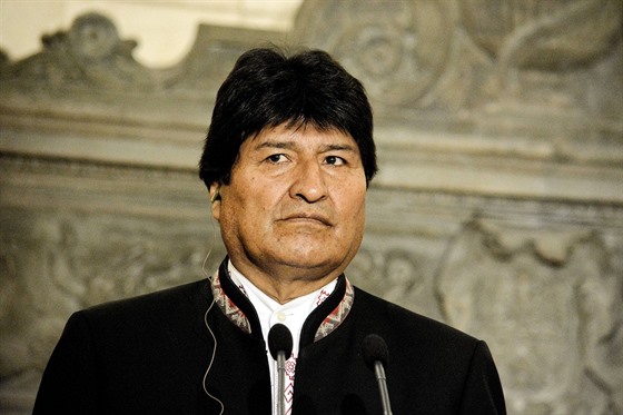 Bývalý bolivijský prezident Evo Morales