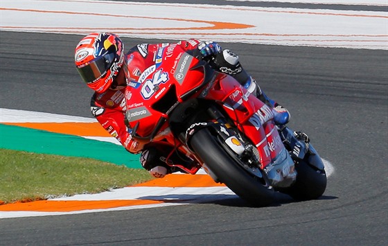 Andrea Dovizioso na Ducati v roce 2019. 