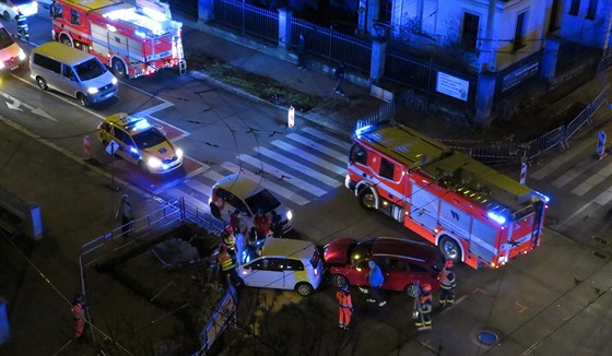 Pět dopravních nehod se stalo v Brně v neděli 17. listopadu na křižovatce ulic...
