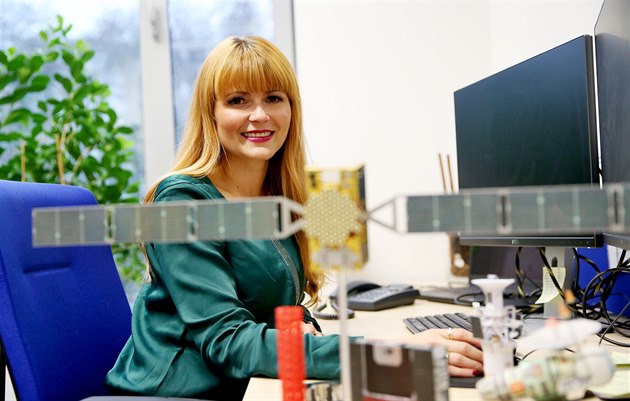 Ariane Wyenová je editelkou brnnské firmy OHB Czechspace, která navrhuje...