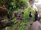 Francouzský turista zemel v Thajsku po pádu z vodopádu, kdy si chtl poídit...