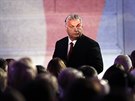 Maarský premiér Viktor Orbán bhem oslav výroí Sametové revoluce v Praze (17....
