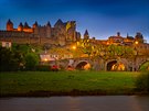 Carcassonne si právem dlá nárok na nejkrásnjí hrad ve Francii.
