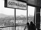 Výhled z dneního Vyehradu,díve stanice Gottwaldova