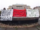 Studenti Filozofické fakulty UK v Praze vyhlásili v úterý ráno okupaní stávku...