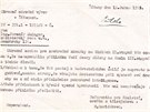 Zamítavý dopis z 50.let, adresovaný praotci dany Emingerové Jaromírovi, když...