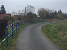 Nov cyklostezka vede z centra Jihlavy k prmyslov zn v Pvov na severnm...