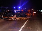 Tragická dopravní nehoda se stala na ulici Objízdná v Otrokovicích u místní...