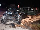 Tragick dopravn nehoda se stala na ulici Objzdn v Otrokovicch u arelu...