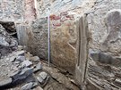Archeologov odkryli na hrad Helftn bhem velk rekonstrukce tamnho palce...