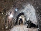 V podzem Stachelbergu se nachz 3,5 kilometru chodeb, pro turisty je oteveno...