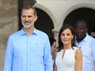 panlský král Felipe VI. a královna Letizia (Havana, 12. listopadu 2019)