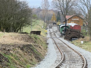 U Zubrnic zprovoznili další část historické vlakové trati pro muzeální lokálku.