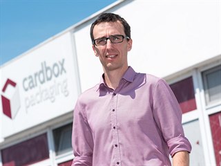 Libor Miloševský vede zádveřickou firmu Cardbox Packaging, která vyrábí...