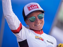 Kateina Nash udrela prbné vedení v cyklokrosovém Svtovém poháru i po...