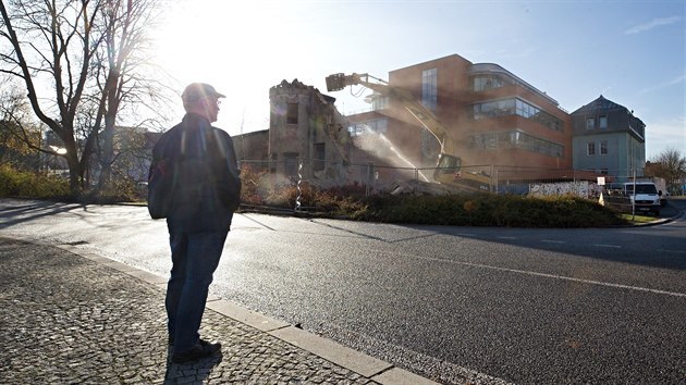 Demolice jabloneckho zmeku (19. listopadu 2019)