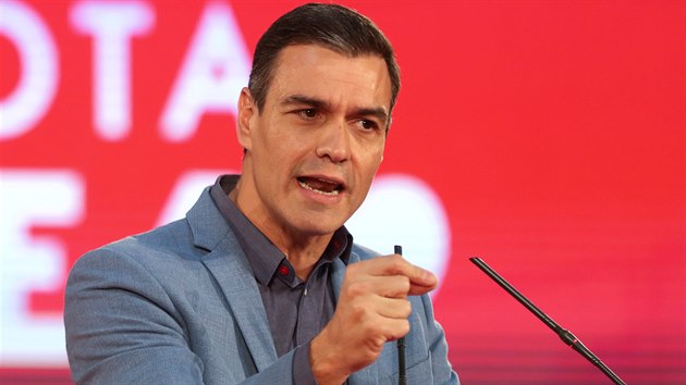 panlsk premir a f vldnch socialist Pedro Snchez (8. listopadu 2019)