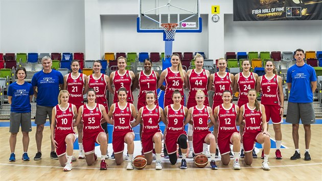 esk basketbalistky pro kvalifikaci o EuroBasket 2021