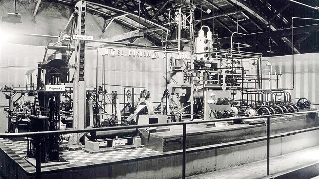 Cukrovarnická expozice představovala model řepného cukrovaru Smiřice.