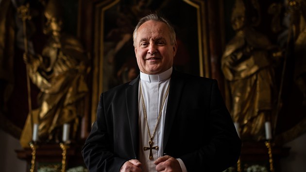 Krlovhradeck biskup Jan Vokl (12. listopadu 2019)