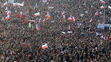 Mikuláš Minář ještě coby předseda iniciativy Milion chvilek pro demokracii