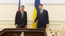 Premiér Andrej Babi se v Kyjev setkal se svým ukrajinským protjkem...