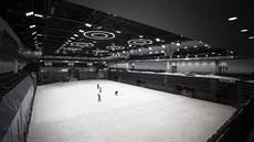 O2 arena se chystá na parkurovou slávu Global Champions Prague Playoffs 2019.