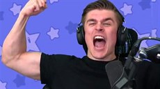 Streamer Ludwig oslavuje pekonání rekordu v Mario Party 4.