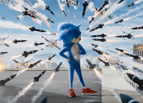 První verze filmového Sonica.