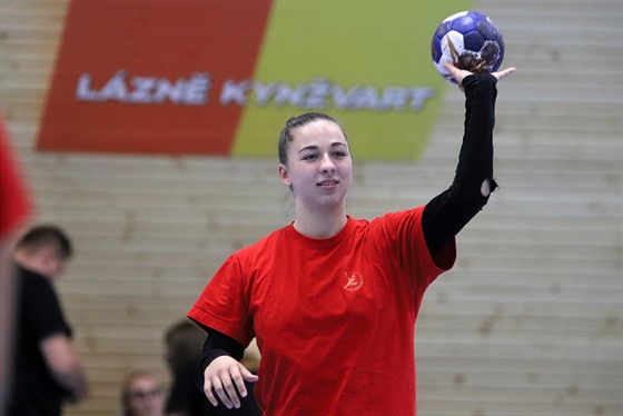 Barbora Tesaová, kapitánka házenkáek Sokola Lázn Kynvart