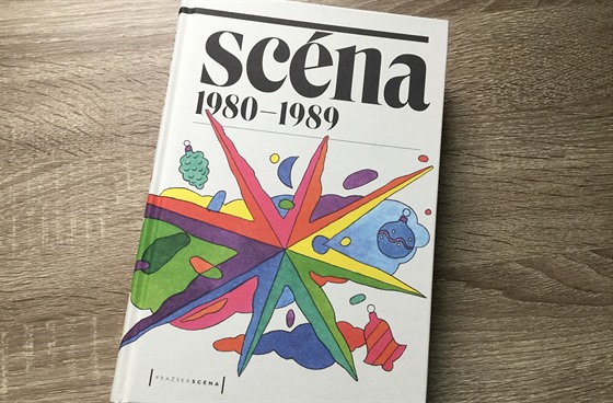 Titulní strana antologie Scéna 1980-1989