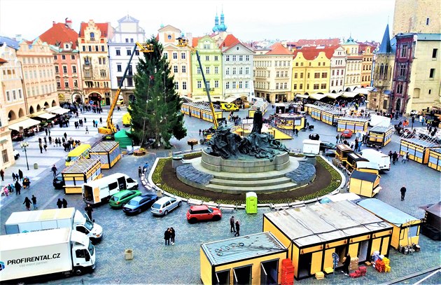 Praha se pipravuje na Vánoce
