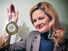 Autorkou medaile pro Hry IX. zimní olympiády dětí a mládeže 2020 konané v...