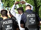 Nmecká policie pi razii proti drogovým dealerm v Berlín. (6. záí 2019)