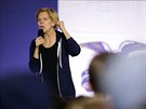 Demokratická senátorka Elizabeth Warrenová na předvolebním setkání v Iowě (25....
