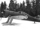 Stíhaka Fokker D.XXI finského letectva