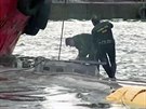panlská policie zadrela ponorku, která vezla z Kolumbie pes ti tuny...