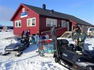 Vdci musej na arktick vzkumn stanici snet teploty padajc k minus 35 C.
