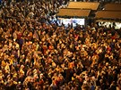 Na brněnském náměstí Svobody se dnes sešly tisíce lidí, aby viděly slavnostní...