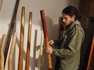 Za necel�ch dvacet let, co Tom� Dufek didgeridoo vyr�b�, jich vytvo�il zhruba...