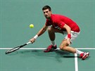 Novak Djokovič získal ve čtvrtfinále Davis Cupu pro Srbsko jen jeden bod - a to...