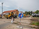 eleznin stanice v Jaromi prochz rozshlou rekonstrukc (26. 8. 2019).