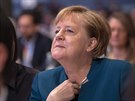 Nmecká kancléka Angela Merkelová na stranickém sjezdu v Lipsku (23. listopadu...
