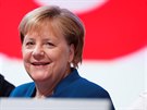 Nmecká kancléka Angela Merkelová na stranickém sjezdu CDU v Lipsku. (23....